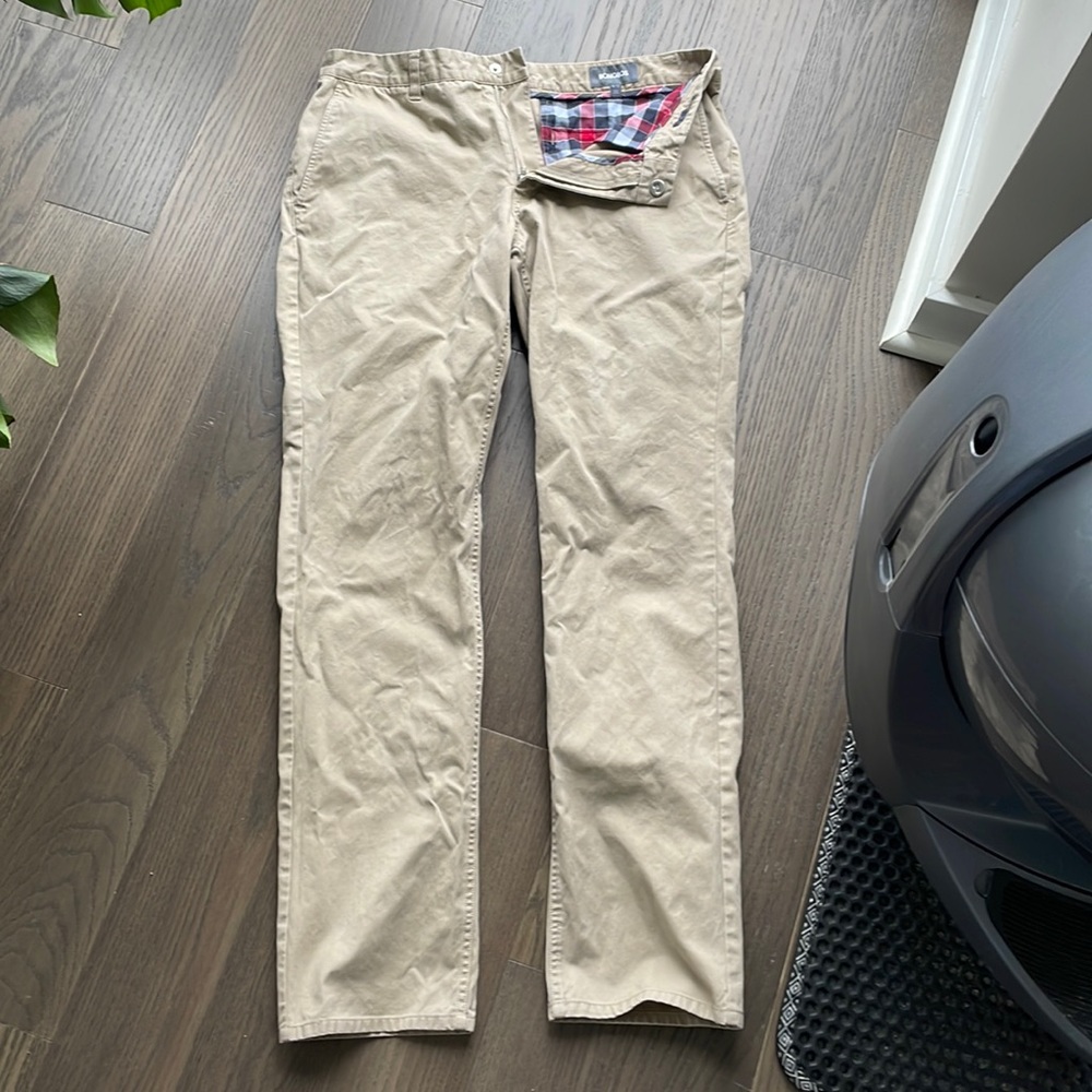 Bonobos Khaki Chinos 34 X 34 Like new